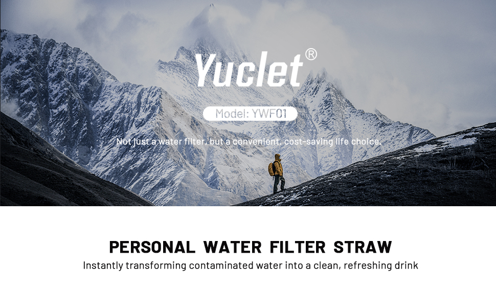 YWF01 Personal Filter Straw
