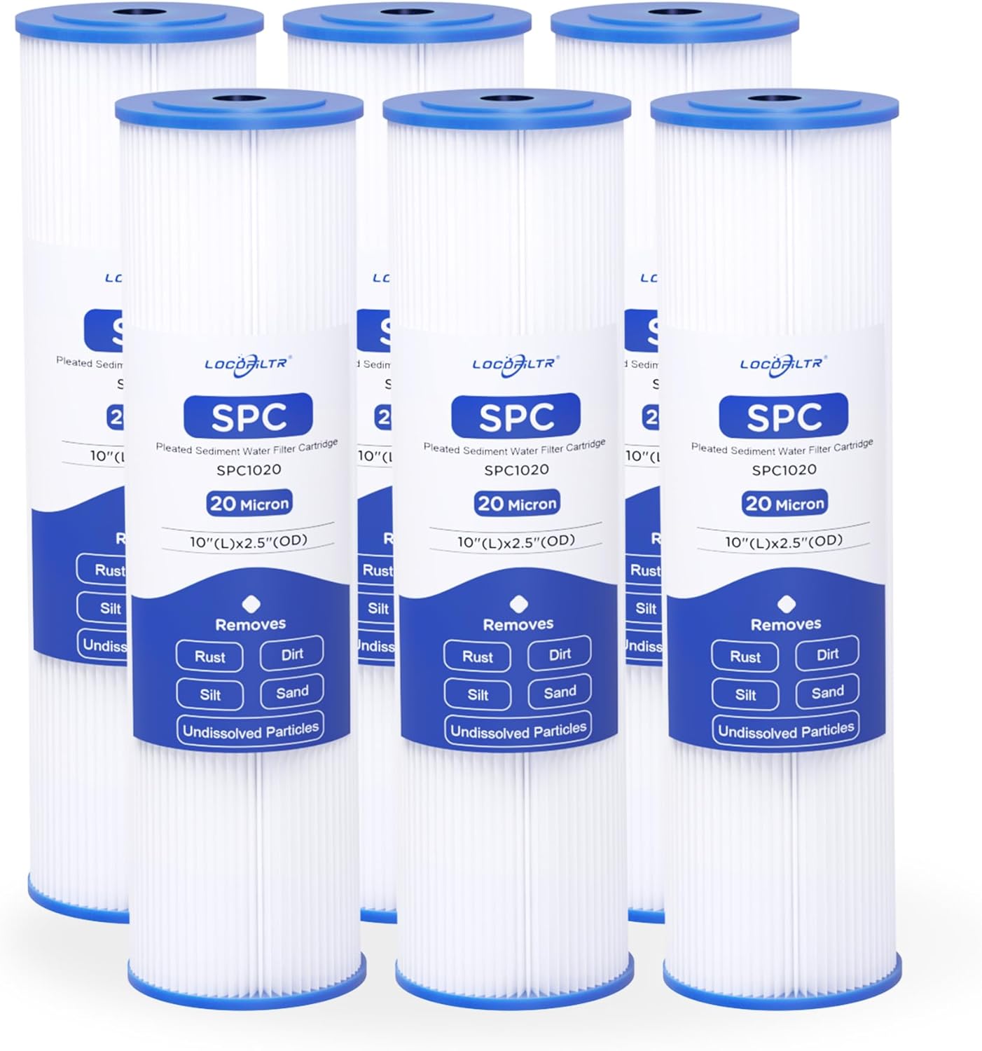 Pleated cartridge filter
