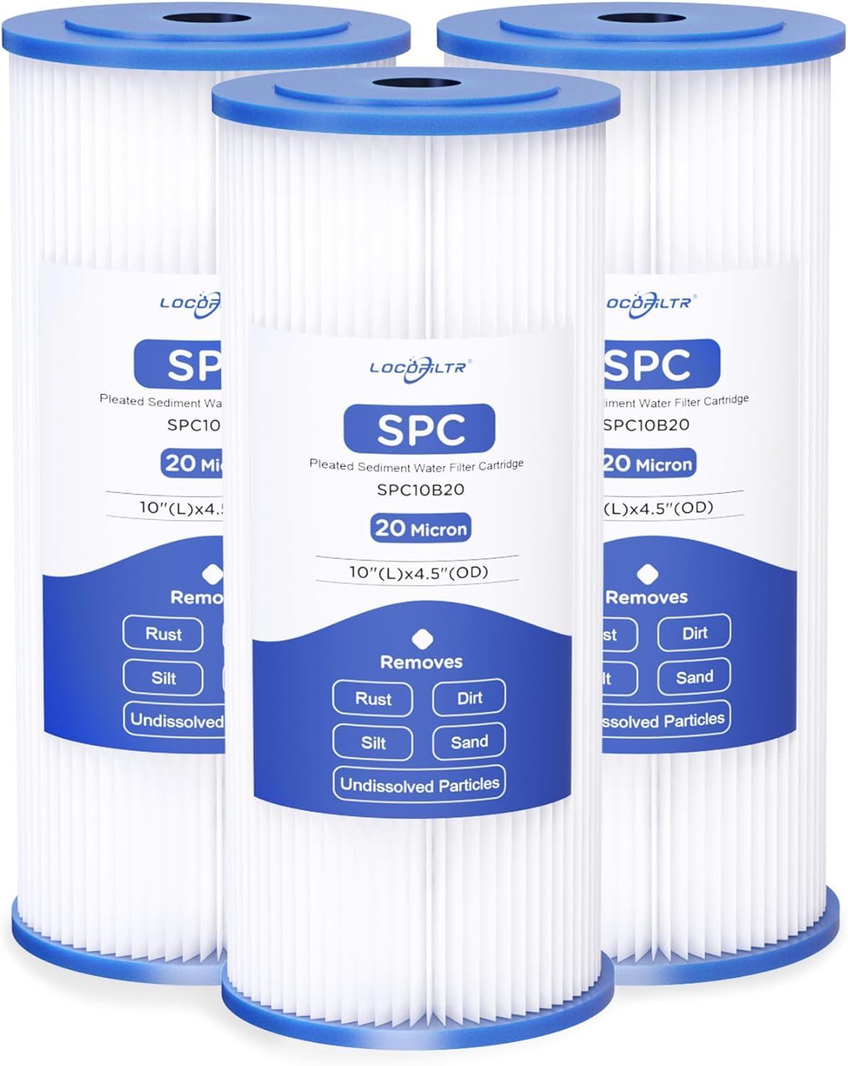 Pleated cartridge filter